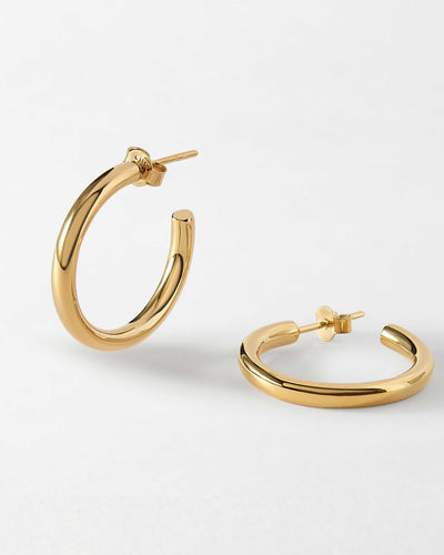 Amazon.com: LILIE&WHITE Round Gold Huggie Hoop Earrings For Women Fashion  Chunky Hoop Earrings Hypoallergenic Jewelry Thick Hoops: Clothing, Shoes &  Jewelry